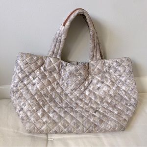 MZ Wallace Metro Woven Print Tote Bag